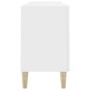 Mueble para TV madera contrachapada blanco 150x30x50 cm de vidaXL, Muebles TV - Ref: Foro24-812618, Precio: 100,25 €, Descuen...