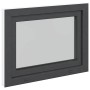 Ventana de sótano "RISOR" 80x70 cm oscilobatiente DIN izquierda antracita de , Ventanas - Ref: Foro24-4108442, Precio: 173,79...