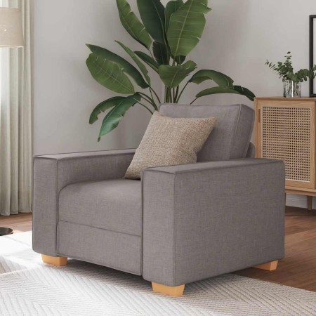 Sillón de tela color topo 60 cm de , Sofás - Ref: Foro24-4104966, Precio: 159,85 €