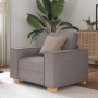 Sillón de tela color topo 60 cm de , Sofás - Ref: Foro24-4104966, Precio: 159,85 €