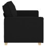 Sofá de 2 plazas  de tela negra, 120 cm | Foro24.es | Tu tienda online para hogar, jardín y más Foro24.es