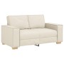 Sofá de 2 plazas de lino, 120 cm de , Sofás - Ref: Foro24-4104979, Precio: 229,78 €, Descuento: %