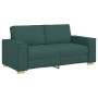 Sofá de 2 plazas  de tela verde oscuro, 140 cm | Foro24.es | Tu tienda online para hogar, jardín y más Foro24.es
