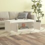 Couchtisch aus weißem Sperrholz, 102 x 50 x 45 cm von vidaXL, Couchtisch - Ref: Foro24-811808, Preis: 68,04 €, Rabatt: %