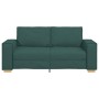 Sofá de 2 plazas  de tela verde oscuro, 140 cm | Foro24.es | Tu tienda online para hogar, jardín y más Foro24.es