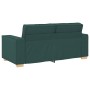 Sofá de 2 plazas  de tela verde oscuro, 140 cm | Foro24.es | Tu tienda online para hogar, jardín y más Foro24.es
