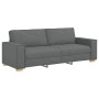Sofá de 3 plazas  de tela gris oscuro, 180 cm | Foro24.es | Tu tienda online para hogar, jardín y más Foro24.es