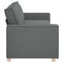 Sofá de 3 plazas  de tela gris oscuro, 180 cm | Foro24.es | Tu tienda online para hogar, jardín y más Foro24.es