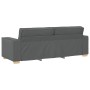 Sofá de 3 plazas  de tela gris oscuro, 180 cm | Foro24.es | Tu tienda online para hogar, jardín y más Foro24.es