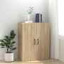 Sonoma Eiche Parkett Hängeschrank 69,5x34x90cm von vidaXL, Schließfächer und Lagerschränke - Ref: Foro24-812270, Preis: 86,15...