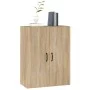 Sonoma Eiche Parkett Hängeschrank 69,5x34x90cm von vidaXL, Schließfächer und Lagerschränke - Ref: Foro24-812270, Preis: 84,78...