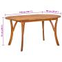 Conjunto de 7 Piezas de Comedor de Jardín con Cojines Gris Poliratán Acacia | Foro24.es | Tu tienda online para hogar, jardín y más Foro24.es