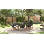 Juego de Comedor de Jardín de 7 Piezas Negro de Poliratán von , Gartentische - Ref: Foro24-3261668, Preis: 841,71 €, Rabatt: %