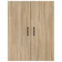 Sonoma Eiche Parkett Hängeschrank 69,5x34x90cm von vidaXL, Schließfächer und Lagerschränke - Ref: Foro24-812270, Preis: 84,78...