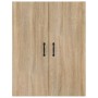 Sonoma Eiche Parkett Hängeschrank 69,5x34x90cm von vidaXL, Schließfächer und Lagerschränke - Ref: Foro24-812270, Preis: 86,15...