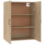Sonoma Eiche Parkett Hängeschrank 69,5x34x90cm von vidaXL, Schließfächer und Lagerschränke - Ref: Foro24-812270, Preis: 86,15...