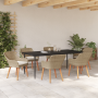 Juego de Comedor de Jardín de 7 Piezas Beige Ratán Sintético | Foro24.es | Tu tienda online para hogar, jardín y más Foro24.es