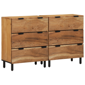 Comprar Aparadores 2 pcs Marrón 60x33x75 cm