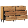 Aparadores 2 pcs Marrón 60x33x75 cm Madera Maciza de Acacia | Foro24.es | Tu tienda online para hogar, jardín y más Foro24.es