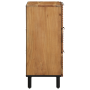 Aparadores 2 pcs Marrón 60x33x75 cm Madera Maciza de Acacia | Foro24.es | Tu tienda online para hogar, jardín y más Foro24.es