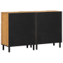 Aparadores 2 pcs Marrón 60x33x75 cm Madera Maciza de Acacia | Foro24.es | Tu tienda online para hogar, jardín y más Foro24.es