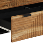 Sideboard de 3 Piezas Marrón 60x33x75 cm de Madera Maciza de Acacia | Foro24.es | Tu tienda online para hogar, jardín y más Foro24.es