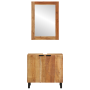 Juego de Muebles de Baño de 2 Piezas Madera Maciza de Acacia Marrón | Foro24.es | Tu tienda online para hogar, jardín y más Foro24.es
