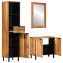 Conjunto de Muebles de Baño de 3 Piezas Madera Maciza de Acacia | Foro24.es | Tu tienda online para hogar, jardín y más Foro24.es