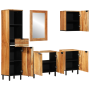Juego de Muebles de Baño de 5 Piezas de Madera Maciza de Acacia | Foro24.es | Tu tienda online para hogar, jardín y más Foro24.es