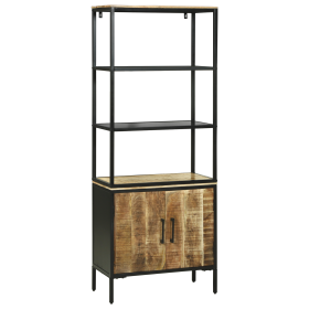 Armario Alto 70x35x180 cm Madera de mango maciza