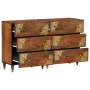 Aparadores 2 pcs Marrón Miel 60x33.5x75 cm Madera Sólida | Foro24.es | Tu tienda online para hogar, jardín y más Foro24.es