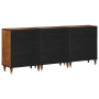 Conjunto de Muebles de Baño de 3 Piezas de Madera Maciza de Mango | Foro24.es | Tu tienda online para hogar, jardín y más Foro24.es