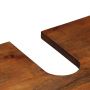 Juego de muebles de baño  de 2 piezas de madera maciza de mango | Foro24.es | Tu tienda online para hogar, jardín y más Foro24.es