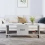 Mesa de centro madera contrachapada gris hormigón 102x50x40 cm de vidaXL, Mesas de centro - Ref: Foro24-812703, Precio: 52,95...