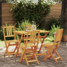 Conjunto Bistro de Jardín de 4 Piezas Madera Sólida de Acacia de , Mesas de jardín - Ref: Foro24-3324837, Precio: 189,21 €, D...