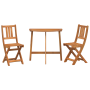 Juego de Bistro Plegable de 3 Piezas Madera Maciza de Acacia de , Mesas de jardín - Ref: Foro24-3324839, Precio: 124,70 €, De...