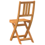 Sillas de Jardín Plegables 4 pcs 36x46x86 cm Madera Maciza de