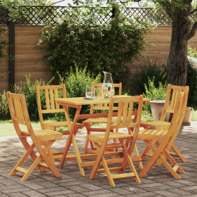 Sillas de jardín plegables 6 pcs 36x46x86 cm