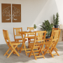 Sillas de jardín plegables  6 pcs 36x46x86 cm Madera maciza de acacia | Foro24.es | Tu tienda online para hogar, jardín y más Foro24.es