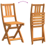 Sillas de jardín plegables  6 pcs 36x46x86 cm Madera maciza de acacia | Foro24.es | Tu tienda online para hogar, jardín y más Foro24.es