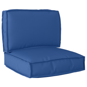 Juego de cojines para palets de 2 piezas en tejido Oxford azul real de , Cojines para sillas y sofás - Ref: Foro24-3329056, P...