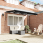 Toldo Retráctil Automático Negro 300x200 cm von , Markisen - Ref: Foro24-3329570, Preis: 264,51 €, Rabatt: %