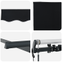 Toldo Retráctil Automático Negro 300x200 cm von , Markisen - Ref: Foro24-3329570, Preis: 264,51 €, Rabatt: %