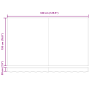 Toldo retráctil manual rojo y blanco 350x200 cm von , Markisen - Ref: Foro24-3329694, Preis: 193,36 €, Rabatt: %