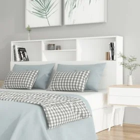 Mueble cabecero blanco 160x19x103,5 cm de vidaXL, Cabeceros y pies de cama - Ref: Foro24-811871, Precio: 73,11 €, Descuento: %