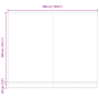 Toldo Retráctil Manual con LED Verde y Amarillo 400x350 cm de , Toldos - Ref: Foro24-3330836, Precio: 391,24 €, Descuento: %