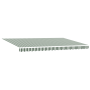 Toldo Retráctil Automático con LED Verde y Blanco 500x350 cm de , Toldos - Ref: Foro24-3331588, Precio: 746,16 €, Descuento: %