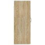 Hängeschrank aus Sonoma-Eiche-Holzwerkstoff, 35 x 34 x 90 cm von vidaXL, Schließfächer und Lagerschränke - Ref: Foro24-812477...