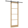 Puerta Deslizante  con Juego de Hardware 'ORKDAL'Madera Sólida y Vidrio | Foro24.es | Tu tienda online para hogar, jardín y más Foro24.es