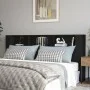 Schwarzes Kopfteilmöbel 220x18,5x104,5 cm von vidaXL, Kopf- und Fußteile - Ref: Foro24-811962, Preis: 62,80 €, Rabatt: %